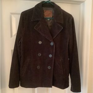 Lauren by Ralph Lauren Brown Corduroy Blazer/Coat